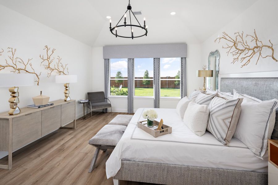 Representative furnished interior of a home built from the Jackson by UnionMain Homes in Cambridge Crossing, Celina (Image 46).