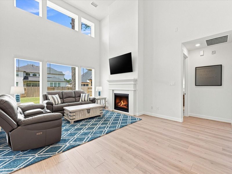 Furnished interior view inside a new home in , Magnolia (Image 9).