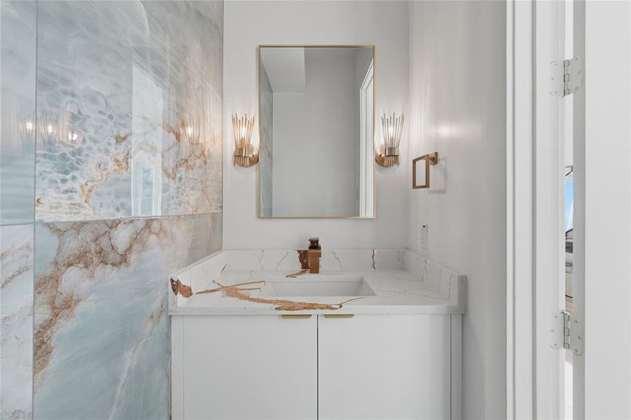 Bathroom with vanity Bathroom with vanity