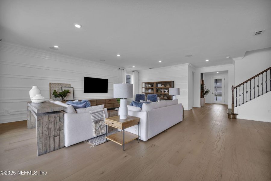 Furnished interior view inside a new home in Double Branch, Middleburg (Image 12).