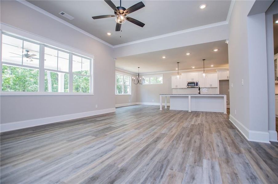 Spacious, unfurnished interior of a new home in , Douglasville (Image 92).