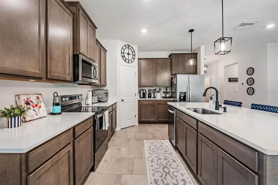 Furnished interior view inside a new home in Deerbrook, Land O' Lakes (Image 4).