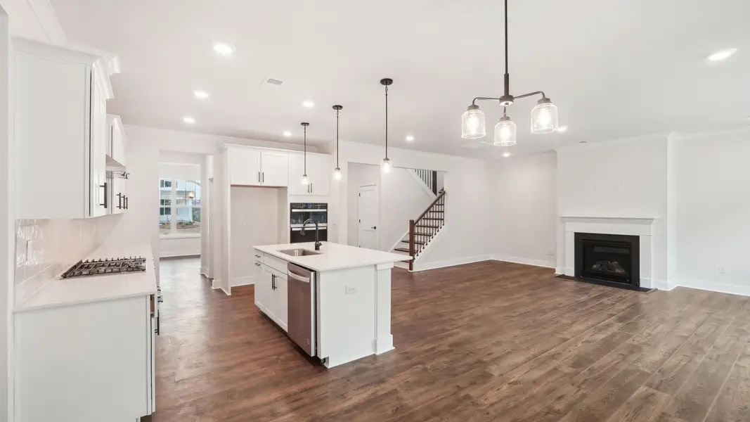 Furnished interior view inside a new home in Westport, York (Image 3).
