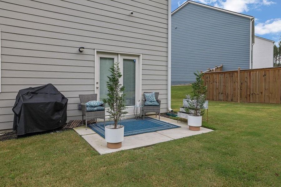 Front exterior of a new home in , Dawsonville, GA, highlighting curb appeal (Image 18).