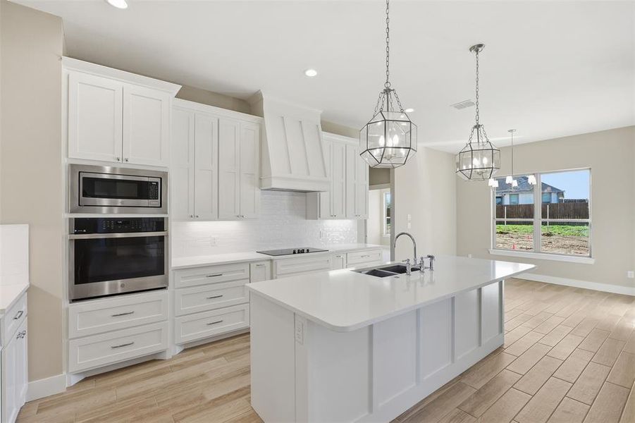 Furnished interior view inside a new home in , Graford (Image 12).