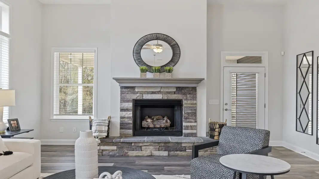 Representative furnished interior of a home built from the Vail by D.R. Horton in Spring Ridge Reserve, Anderson (Image 13). Representative furnished interior of a home built from the Vail by D.R. Horton in Spring Ridge Reserve, Anderson (Image 13).