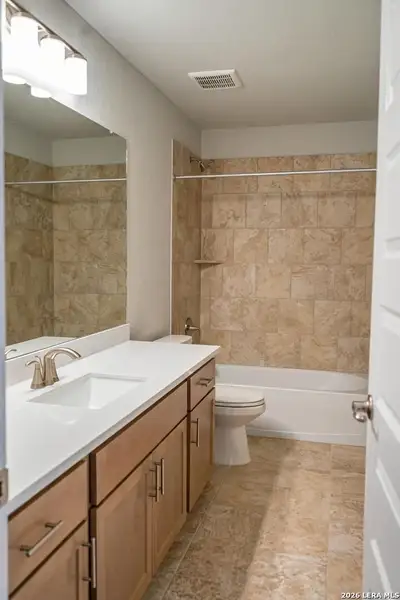 Furnished interior view inside a new home in Annabelle Ranch, San Antonio (Image 3).