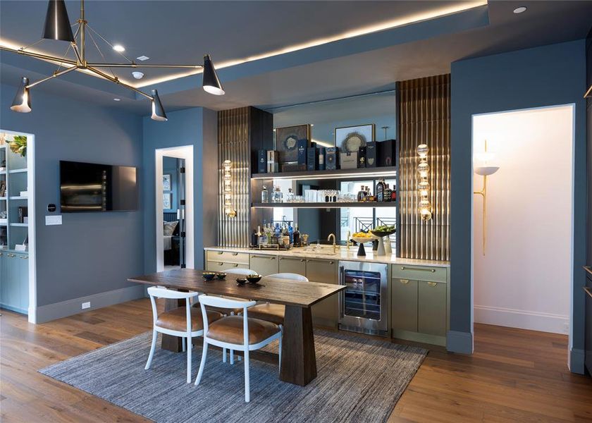 Furnished interior view inside a new home in , Southlake (Image 7).