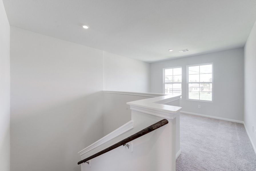 Spacious, unfurnished interior of a new home in Pirate's Cove Estates, Vidor (Image 25). Spacious, unfurnished interior of a new home in Pirate's Cove Estates, Vidor (Image 25).