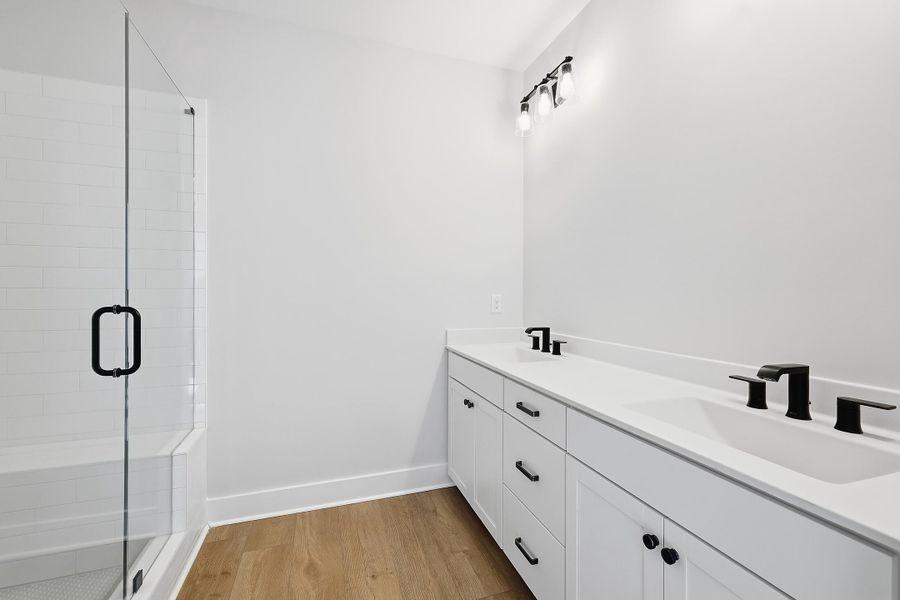 Furnished interior view inside a new home in Wildflower, Chattanooga (Image 4).