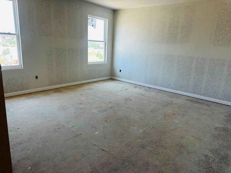 In-progress construction of a new home in Patterson Ranch, Georgetown, TX (Image 20).