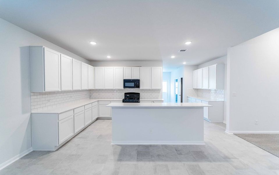 Furnished interior view inside a new home in Sunset Oaks, Maxwell (Image 3).