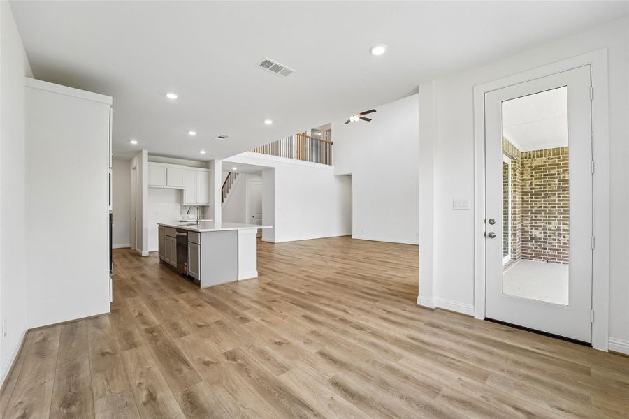 Spacious, unfurnished interior of a new home in Evergreen 55', Conroe (Image 32). Spacious, unfurnished interior of a new home in Evergreen 55', Conroe (Image 32).
