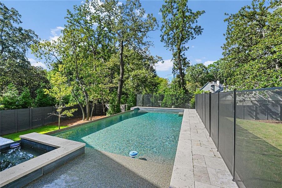 Exterior details and patio area of a home in , Atlanta (Image 33).