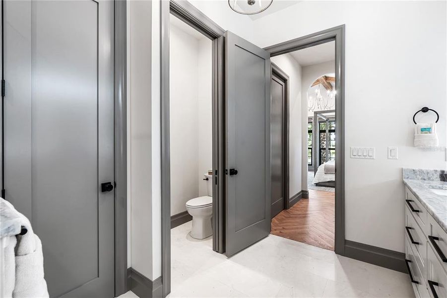 Furnished interior view inside a new home in , Palm Coast (Image 61).