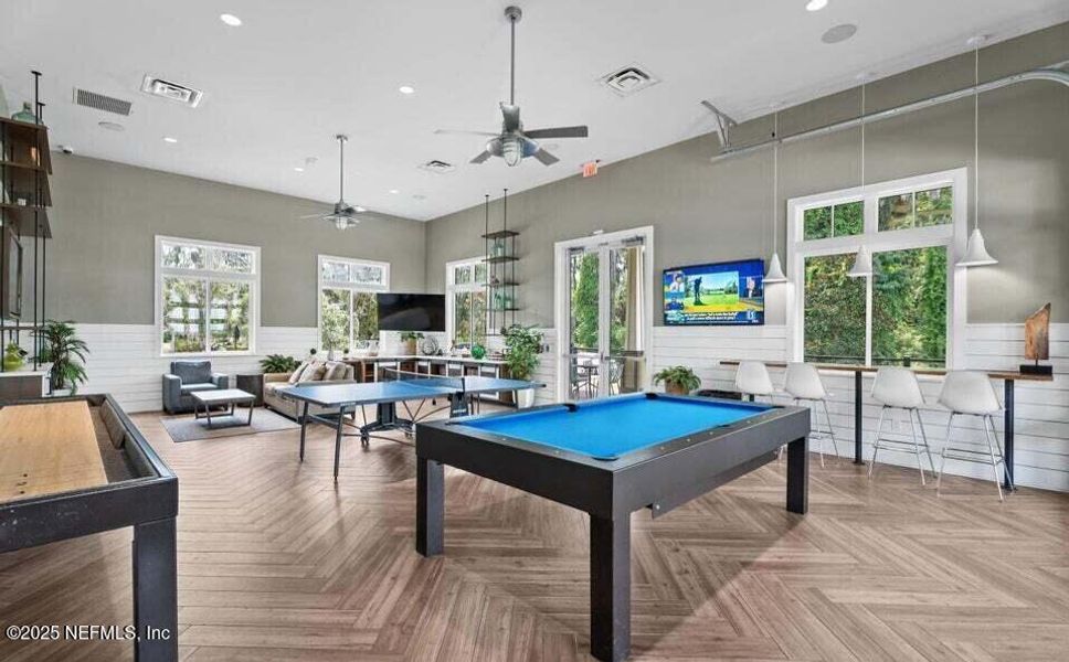 Furnished interior view inside a new home in RiverTown - WaterSong, St. Johns (Image 23).