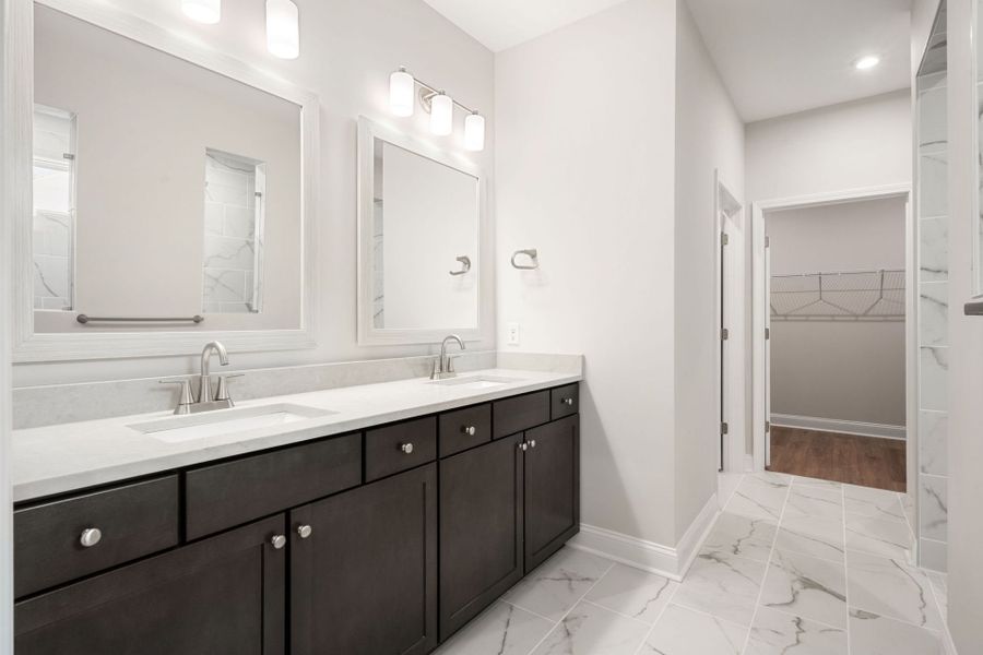 Furnished interior view inside a new home in Waterways, Richmond Hill (Image 20).