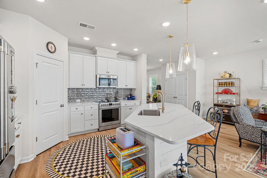 Kitchen Area With Walk-In Pantry Kitchen Area With Walk-In Pantry