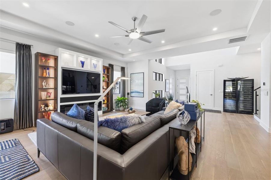 Furnished interior view inside a new home in , Tampa (Image 9).