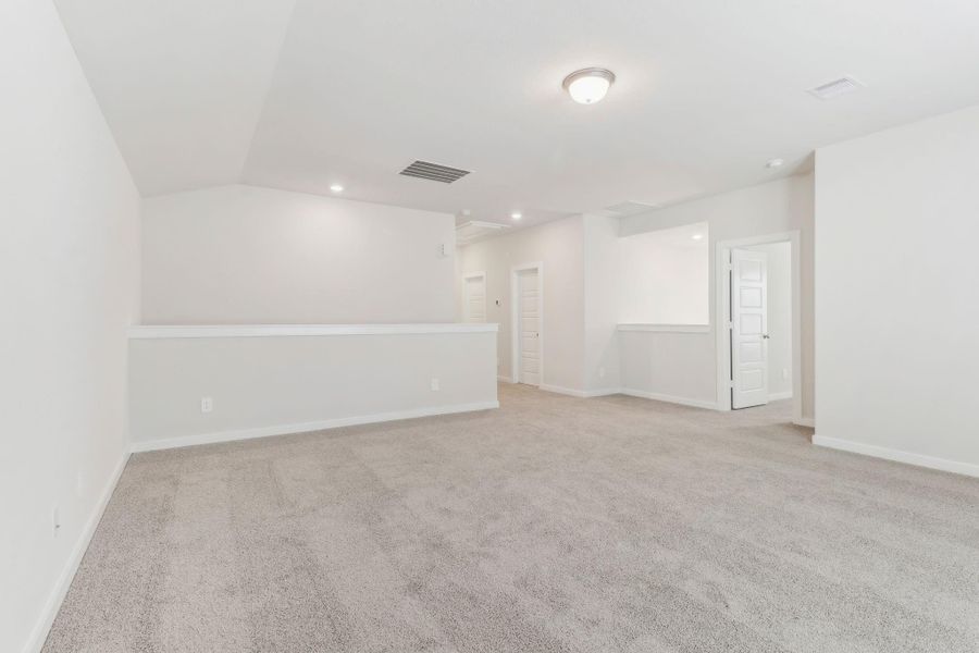 Photo is not of the actual home but is an inspirational photo of builder's model home and may depict options, furnishings, and/or decorator features that are not included. Photo is not of the actual home but is an inspirational photo of builder's model home and may depict options, furnishings, and/or decorator features that are not included.