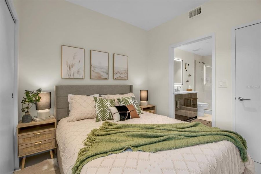 Furnished interior view inside a new home in , Sarasota (Image 33). Furnished interior view inside a new home in , Sarasota (Image 33).