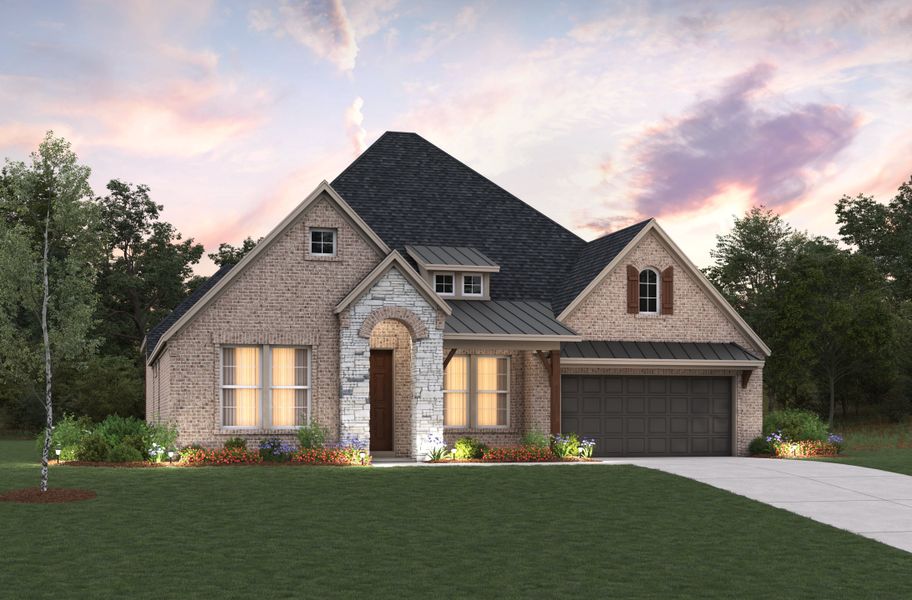 Representative exterior photo of a completed home built from the Bandera by Beazer Homes in Legacy, League City, TX (Image 2). Representative exterior photo of a completed home built from the Bandera by Beazer Homes in Legacy, League City, TX (Image 2).