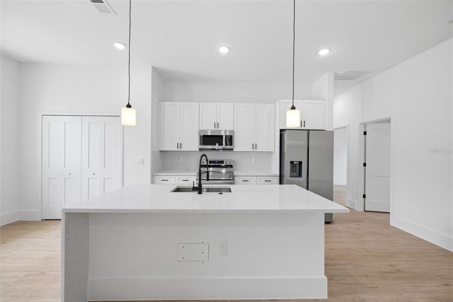 Furnished interior view inside a new home in , Ocala (Image 8).
