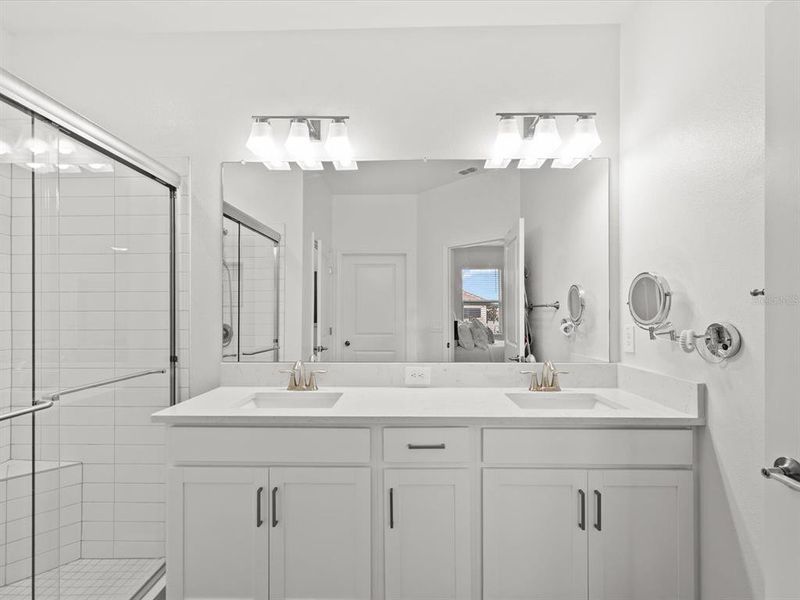 Furnished interior view inside a new home in Southshore Bay Active Adult, Wimauma (Image 18).