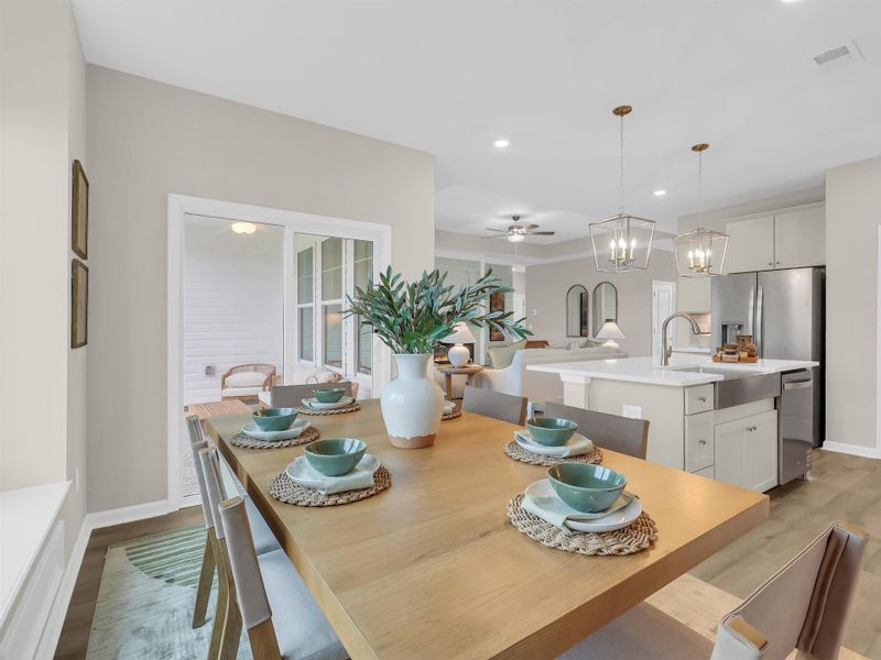 Furnished interior view inside a new home in King Farm Estates, Aynor (Image 14).