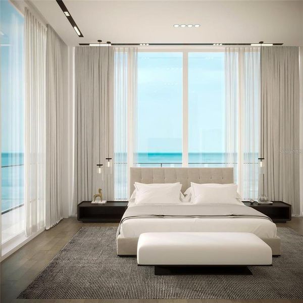 Furnished interior view inside a new home in , Sarasota (Image 26).