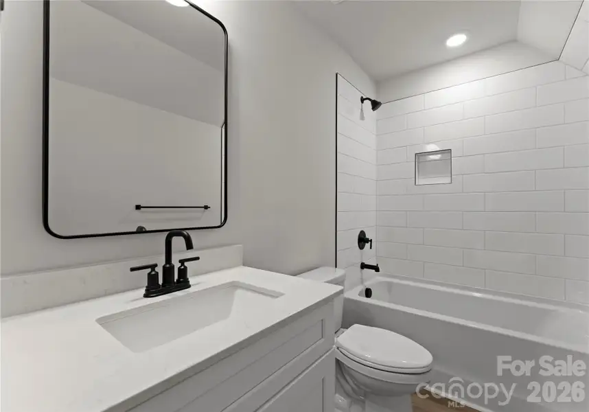 Furnished interior view inside a new home in , Belmont (Image 9).