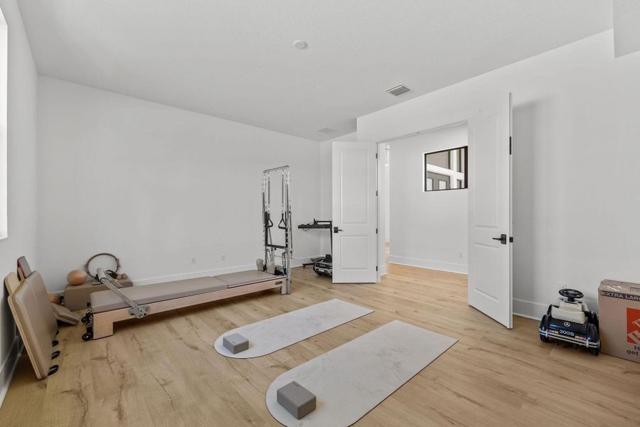 Furnished interior view inside a new home in , Port St. Lucie (Image 42).