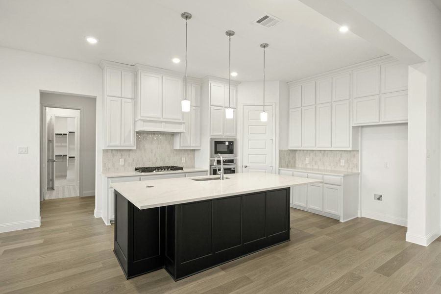 Furnished interior view inside a new home in Hampton Park Estates, Glenn Heights (Image 10). Furnished interior view inside a new home in Hampton Park Estates, Glenn Heights (Image 10).