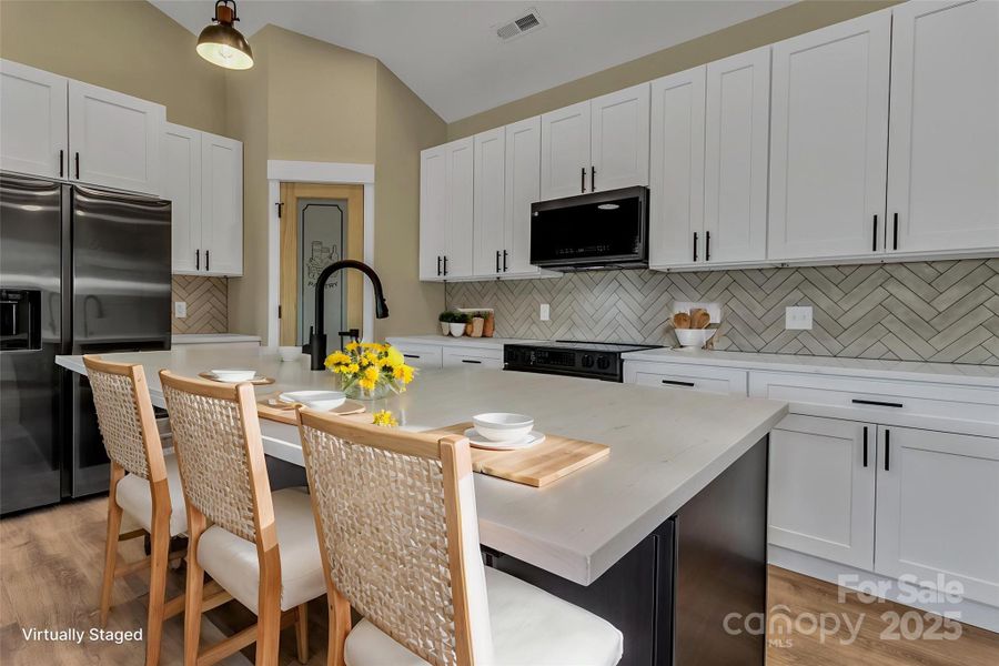 Kitchen - Virtually Staged Kitchen - Virtually Staged