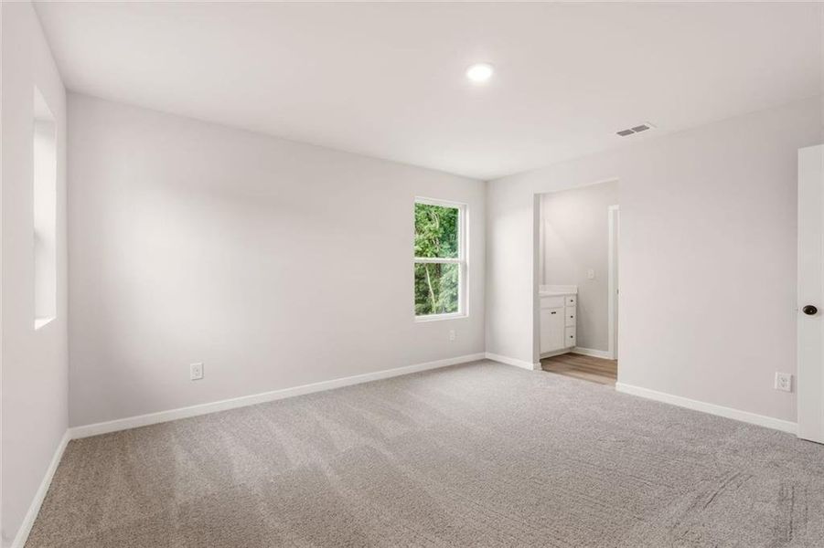 Spacious, unfurnished interior of a new home in Windsong Estates, McDonough (Image 24).