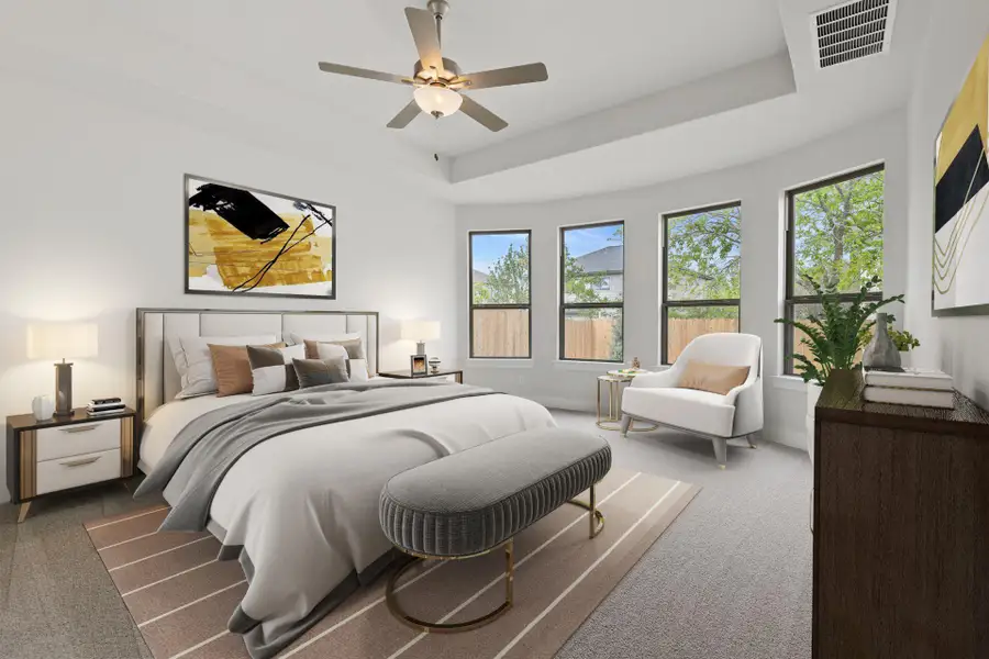 Primary Bedroom - Virtually Staged Primary Bedroom - Virtually Staged