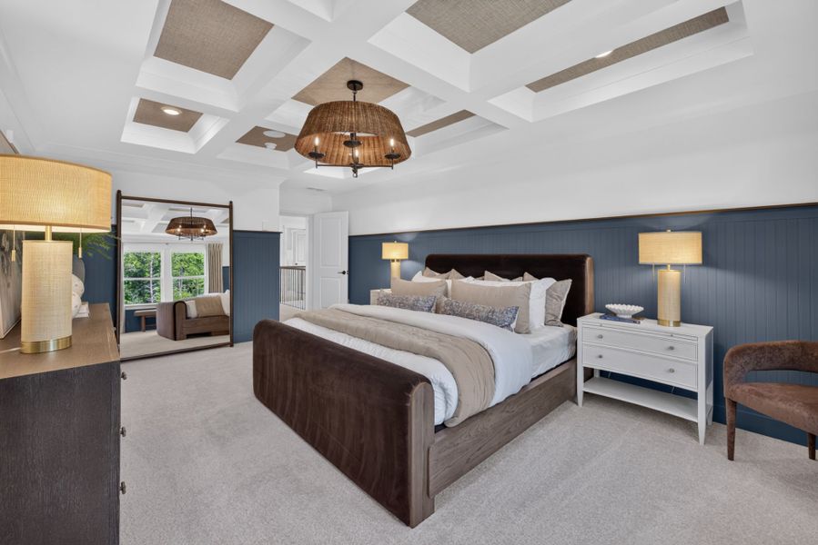 Representative furnished interior of a home built from the Newlyn by Pulte Homes in Bristol, Dawsonville (Image 63).