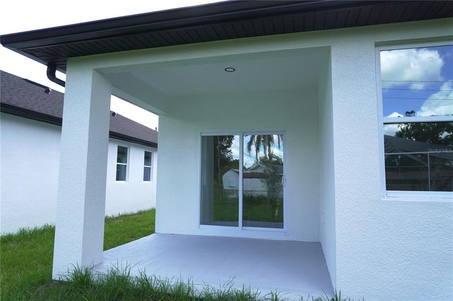 Exterior details and patio area of a home in , Tampa (Image 4). Exterior details and patio area of a home in , Tampa (Image 4).