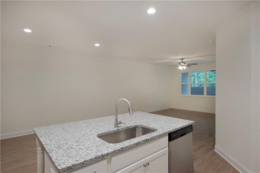 Close-up of interior finishes inside a home in , Flowery Branch (Image 5).