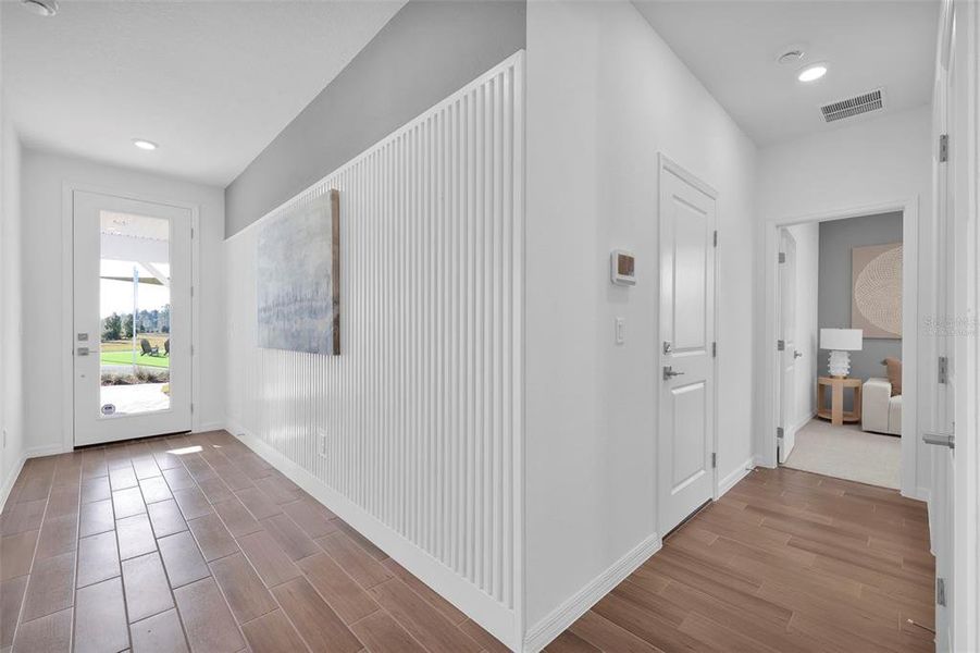 Spacious, unfurnished interior of a new home in Lakeview Estates, Palm Coast (Image 34). Spacious, unfurnished interior of a new home in Lakeview Estates, Palm Coast (Image 34).