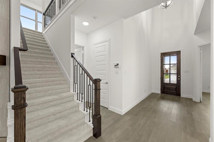 Spacious, unfurnished interior of a new home in River Ranch, Van Alstyne (Image 18). Spacious, unfurnished interior of a new home in River Ranch, Van Alstyne (Image 18).