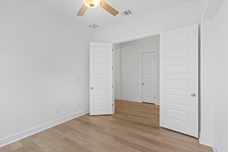 French doors in Study