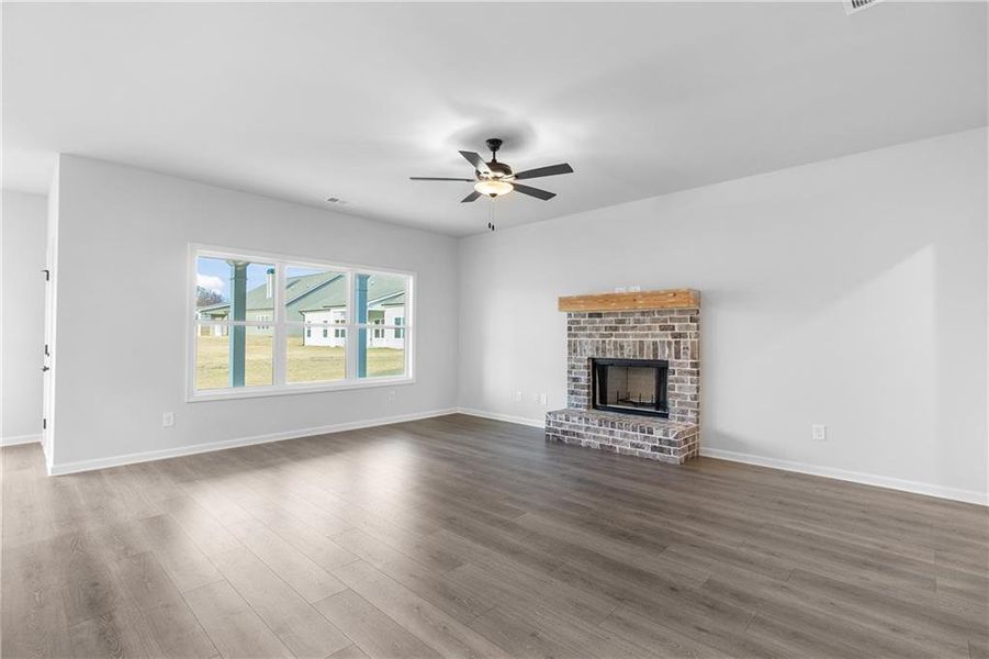 Spacious, unfurnished interior of a new home in Harmony Farms, Eatonton (Image 16).