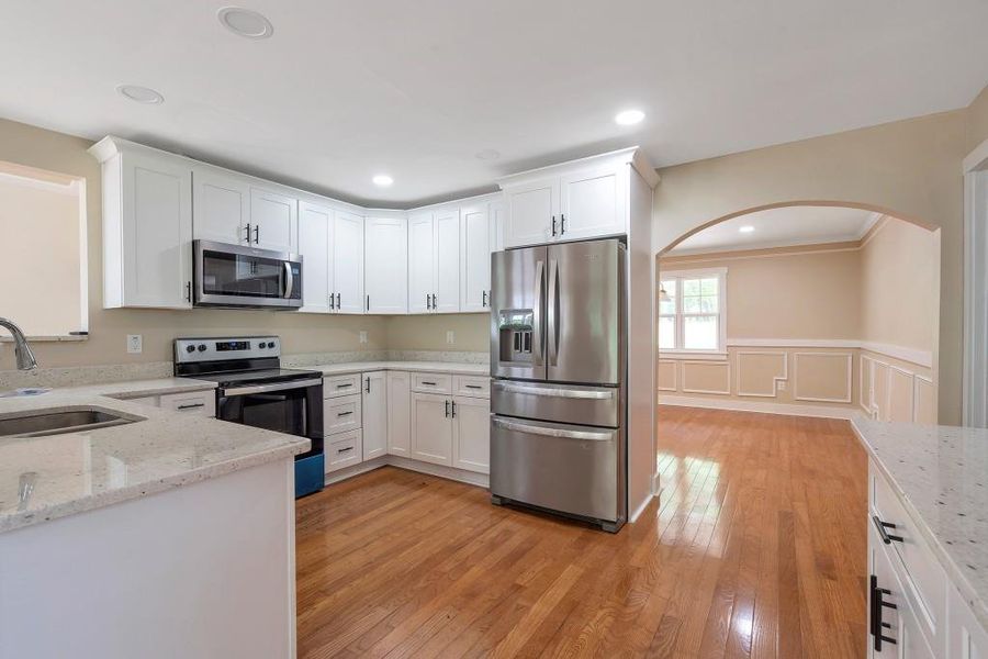 Furnished interior view inside a new home in , Lula (Image 3).