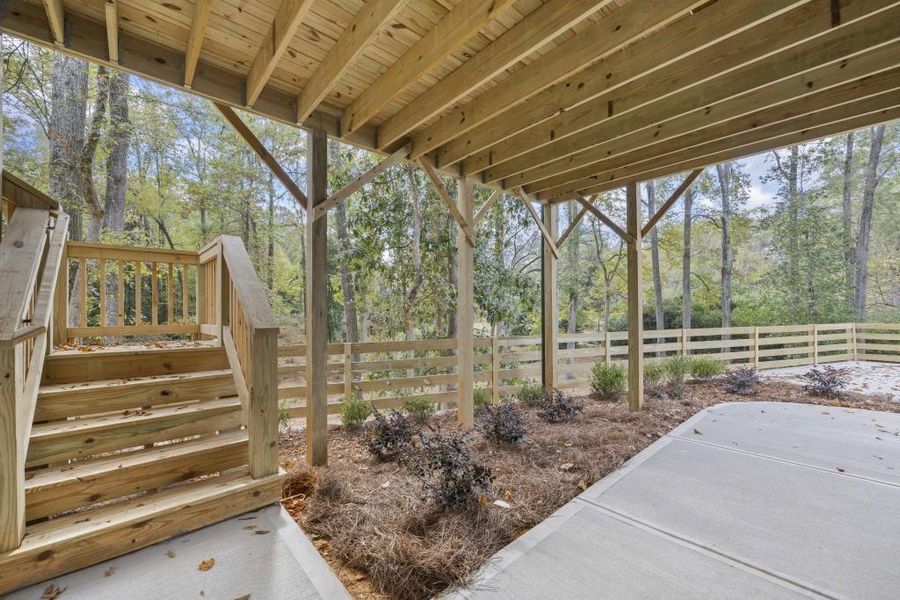 In-progress construction of a new home in , Madison, GA (Image 49).