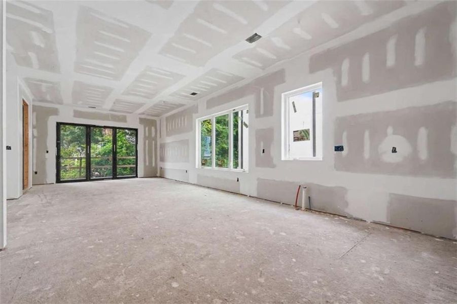 In-progress construction of a new home in , Atlanta, GA (Image 23).