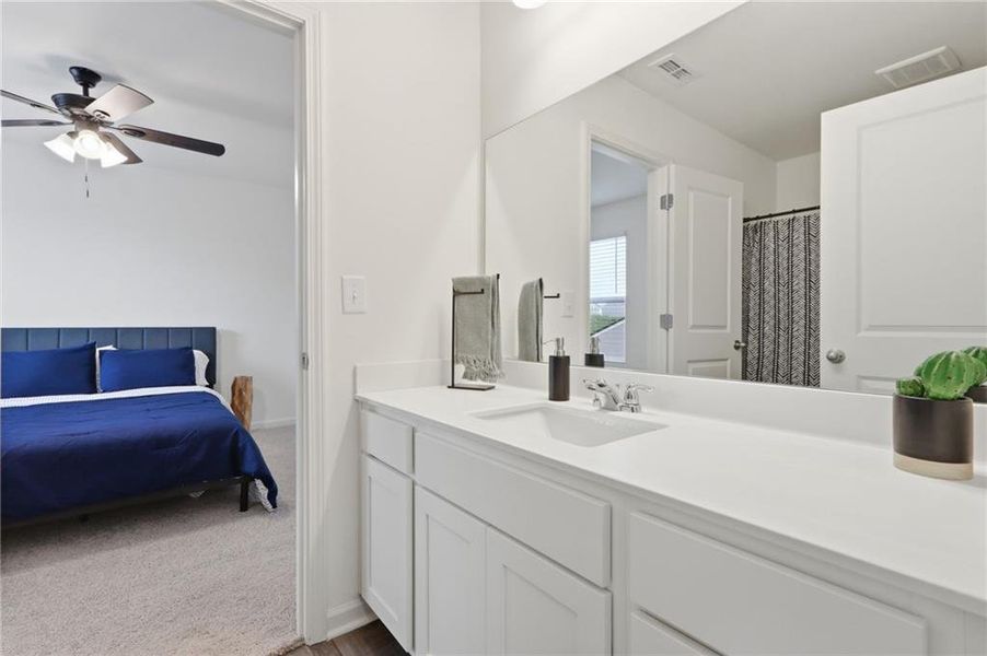 Furnished interior view inside a new home in Casteel, Bethlehem (Image 12). Furnished interior view inside a new home in Casteel, Bethlehem (Image 12).