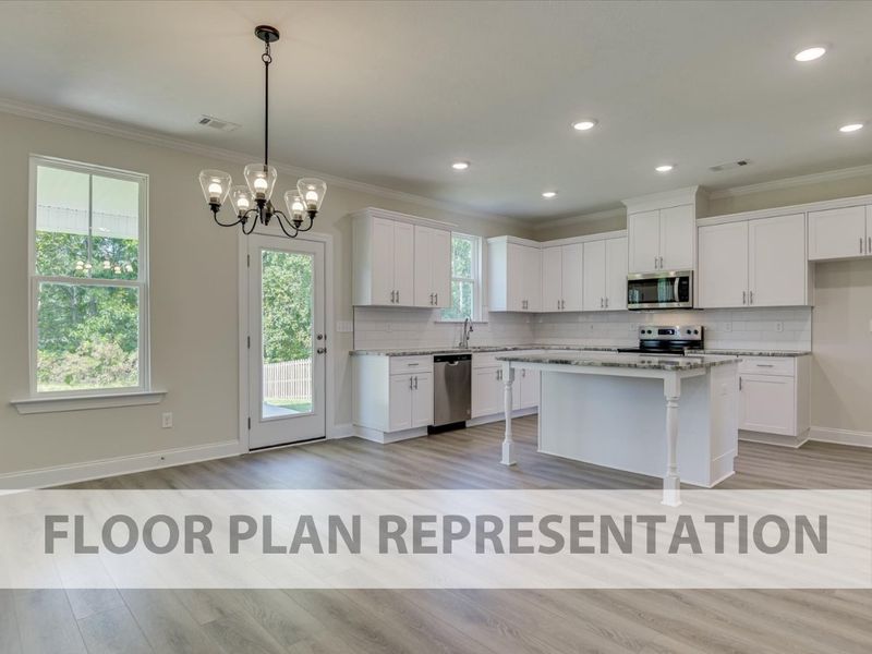 Kitchen and Cafe Representation Photo | Parkwood Plan