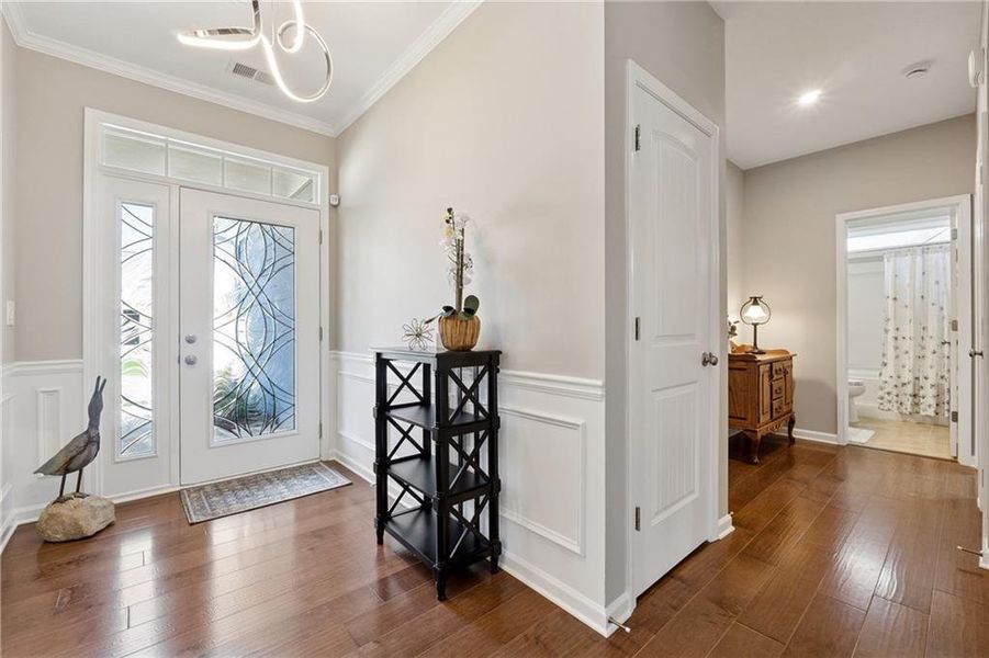 Furnished interior view inside a new home in Poplar Place, Dallas (Image 32).