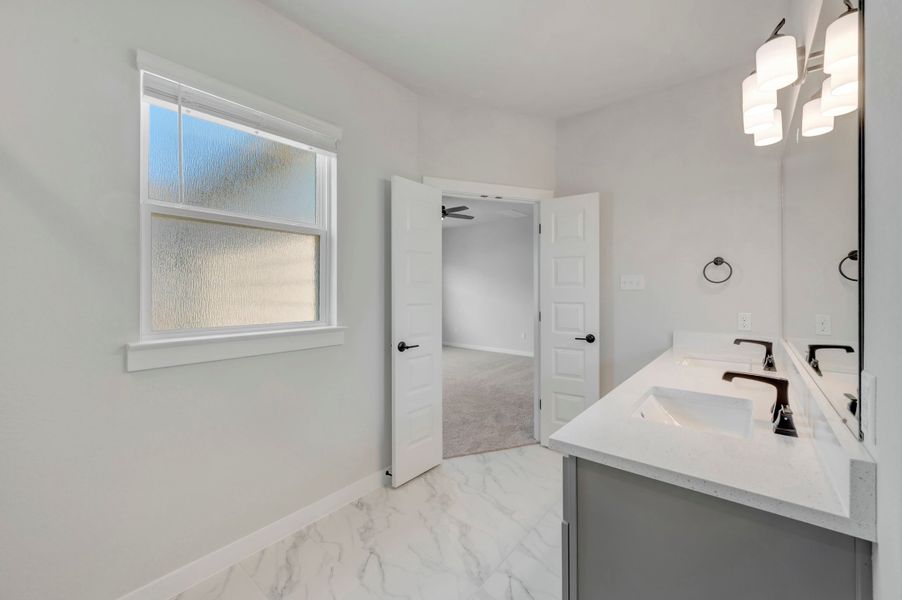 Furnished interior view inside a new home in Park Central, Georgetown (Image 38).